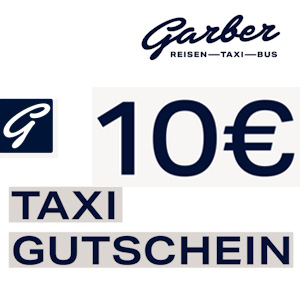 Taxi Gutschein 10€
